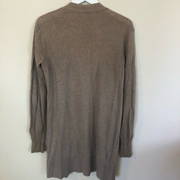 Rubbish Tan Button Up Cardigan - Picture 2 of 4